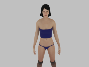 Sexy Woman 3D Model