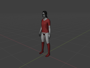 Woman Character 3D-Modell