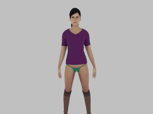 Female - Woman Character 3D Model