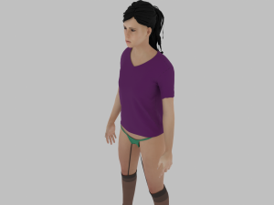 Female - Woman Character 3D मॉडल