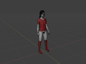 Female - Woman Character 3D मॉडल