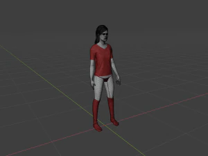 Female - Woman Character 3D Model