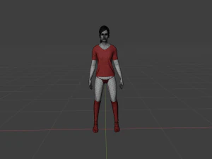 Female - Woman Character 3D Model