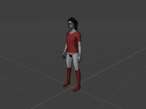 Female - Woman Character 3D मॉडल