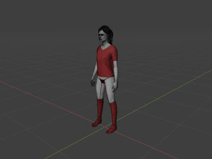 Female - Woman Character 3D Model