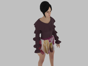 Realistic Woman 3Dモデル