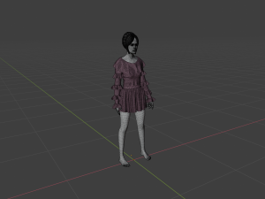 Realistic Woman 3Dモデル