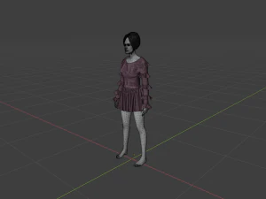 Realistic Woman 3D Model