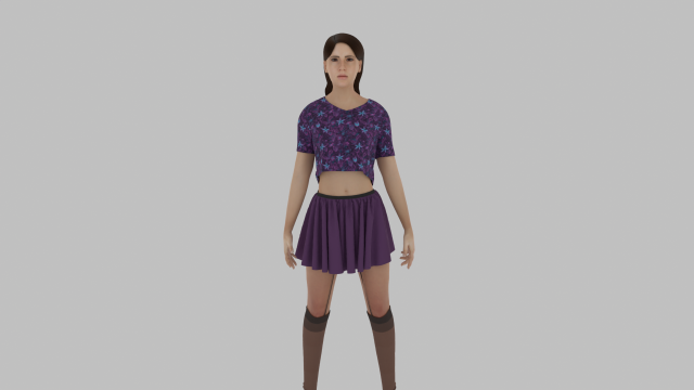 Sweet and Sexy Woman Modello 3D .c4d .max .obj .3ds .fbx .stl .blend 