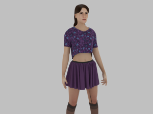 Sweet and Sexy Woman Modello 3D