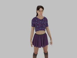 Sweet and Sexy Woman Modello 3D