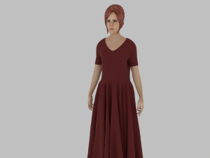 Lady Woman 3D Model
