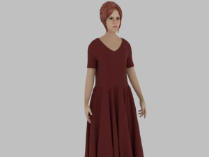Lady Woman 3D Model