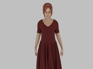 Lady Woman 3D Model