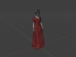 Lady Woman 3D Model