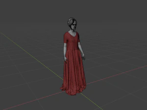 Lady Woman 3D Model