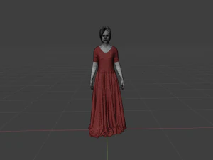 Lady Woman 3D Model