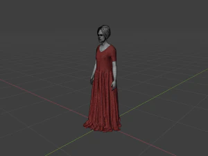 Lady Woman 3D Model
