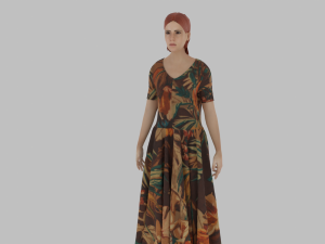 Realistic Lady Woman 3D Model