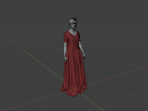 Realistic Lady Woman 3D 模型