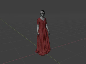 Realistic Lady Woman 3D Model