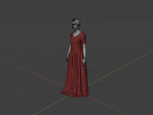 Realistic Lady Woman 3D 模型