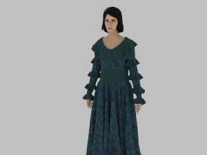 Kadın Karakter 3D Model