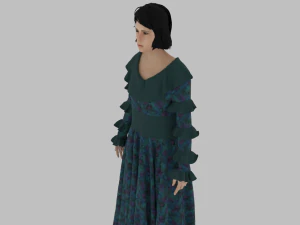 Kadın Karakter 3D Model