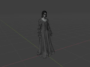 Kadın Karakter 3D Model