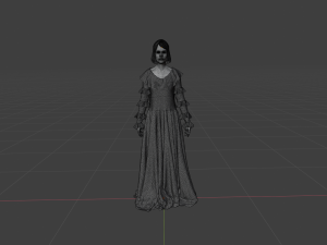 Female Character Model 3D