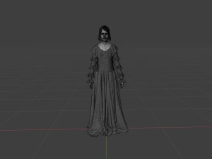 Kadın Karakter 3D Model