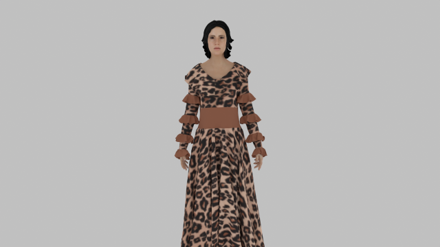 Woman Character Modèle 3D .c4d .max .obj .3ds .fbx .stl .blend 