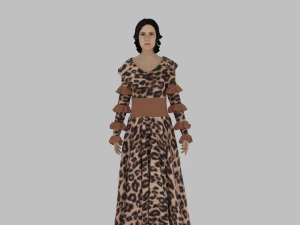 Kadın Karakteri 3D Model