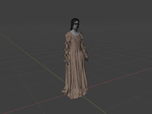 Woman Character 3D Model