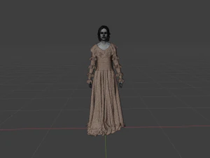 Woman Character 3D Model