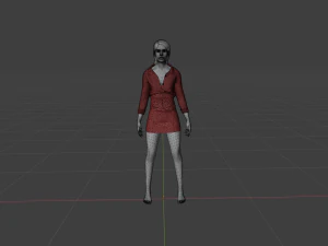 Business Woman 3D Model