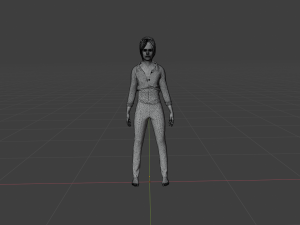 Woman of the 1980s 3D 模型