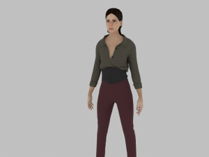 Woman Character 3D Модель