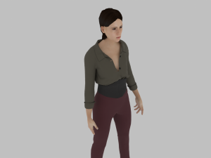 Woman Character 3D Модель