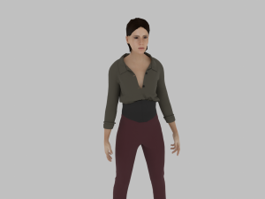 Woman Character 3D Модель
