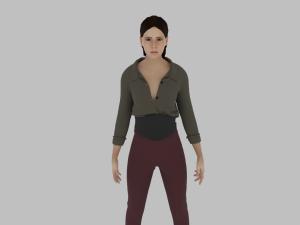Woman Character 3D Модель