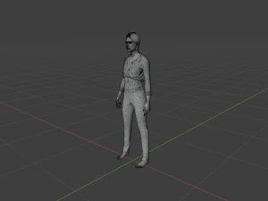 Woman Character 3D Model