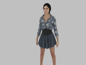 Woman - Female Character 3D Model