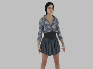Woman - Female Character 3D Model