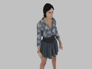 Woman - Female Character 3D Model
