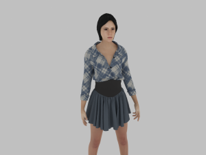 Woman - Female Character 3D Model