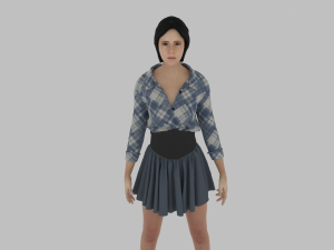 Woman - Female Character 3D Model
