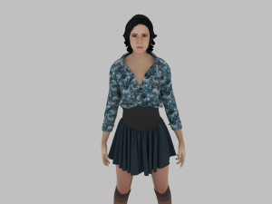 Sexy Woman - Female Character 3D Model