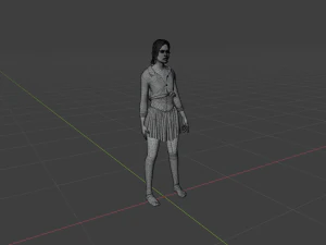 Sexy Woman - Female Character 3D Model