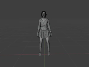 Sexy Woman - Female Character 3D Model